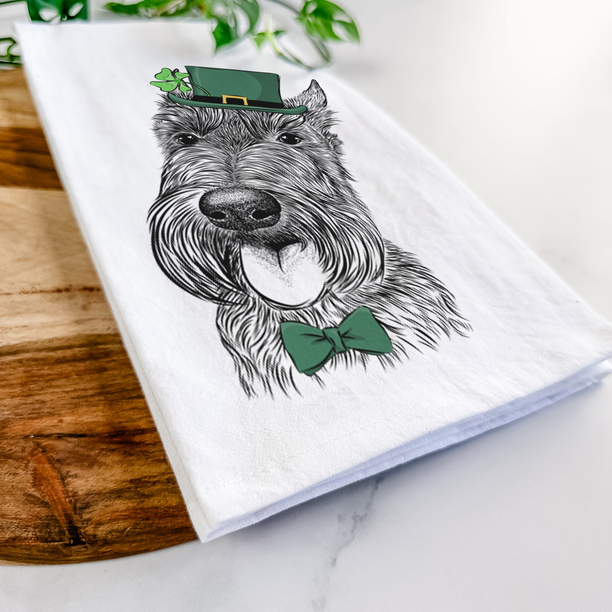 Magnus the Scottish Terrier Tea Towel