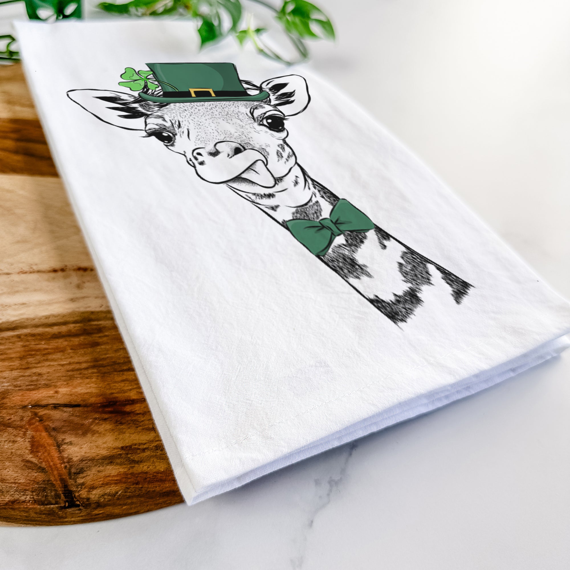 Mel the Baby Giraffe Tea Towel