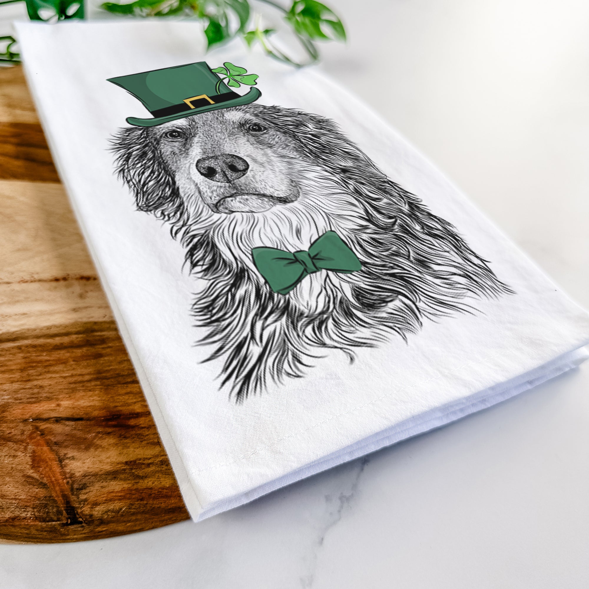 Ranger the Mixed Breed Tea Towel