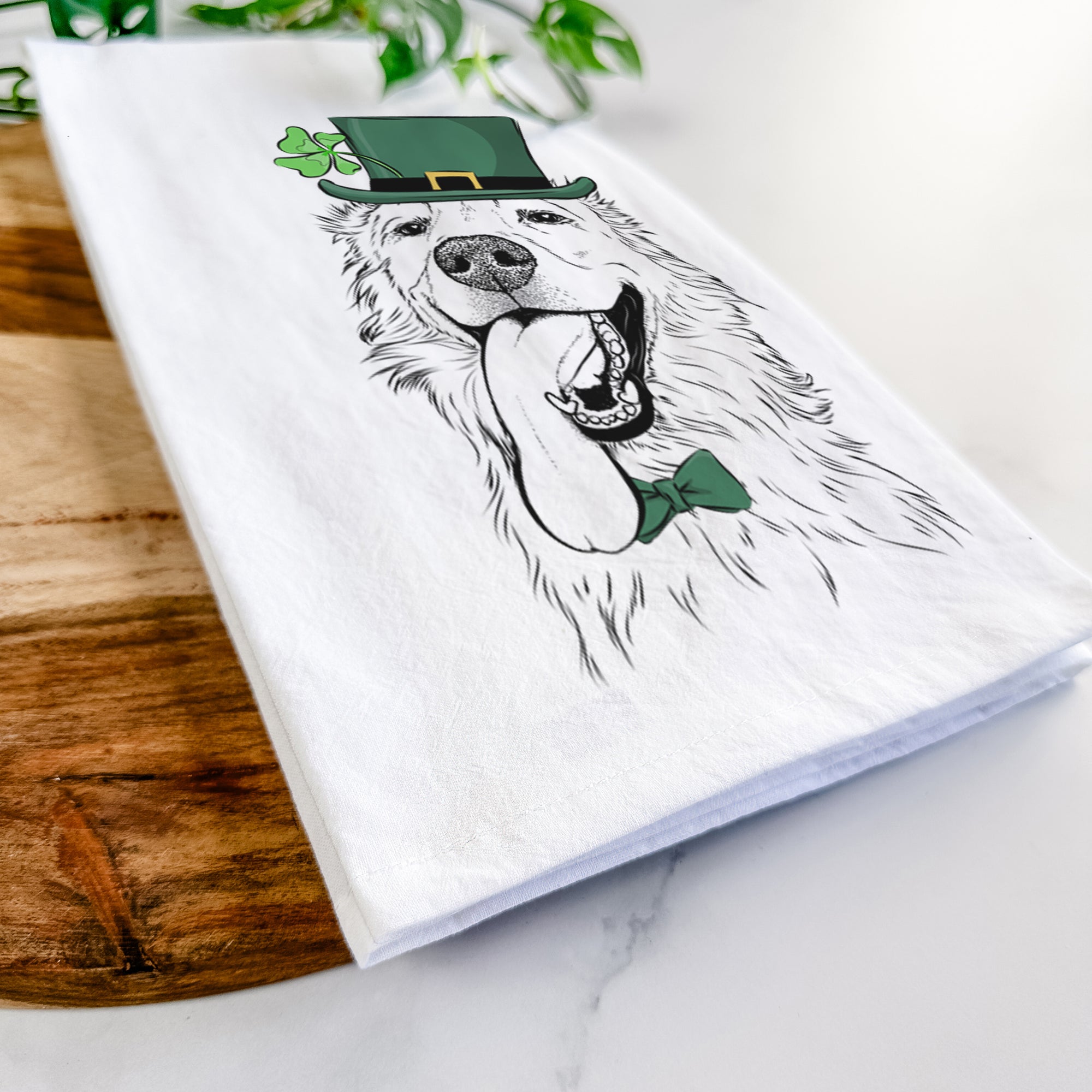 Ranger the Mixed Breed Tea Towel