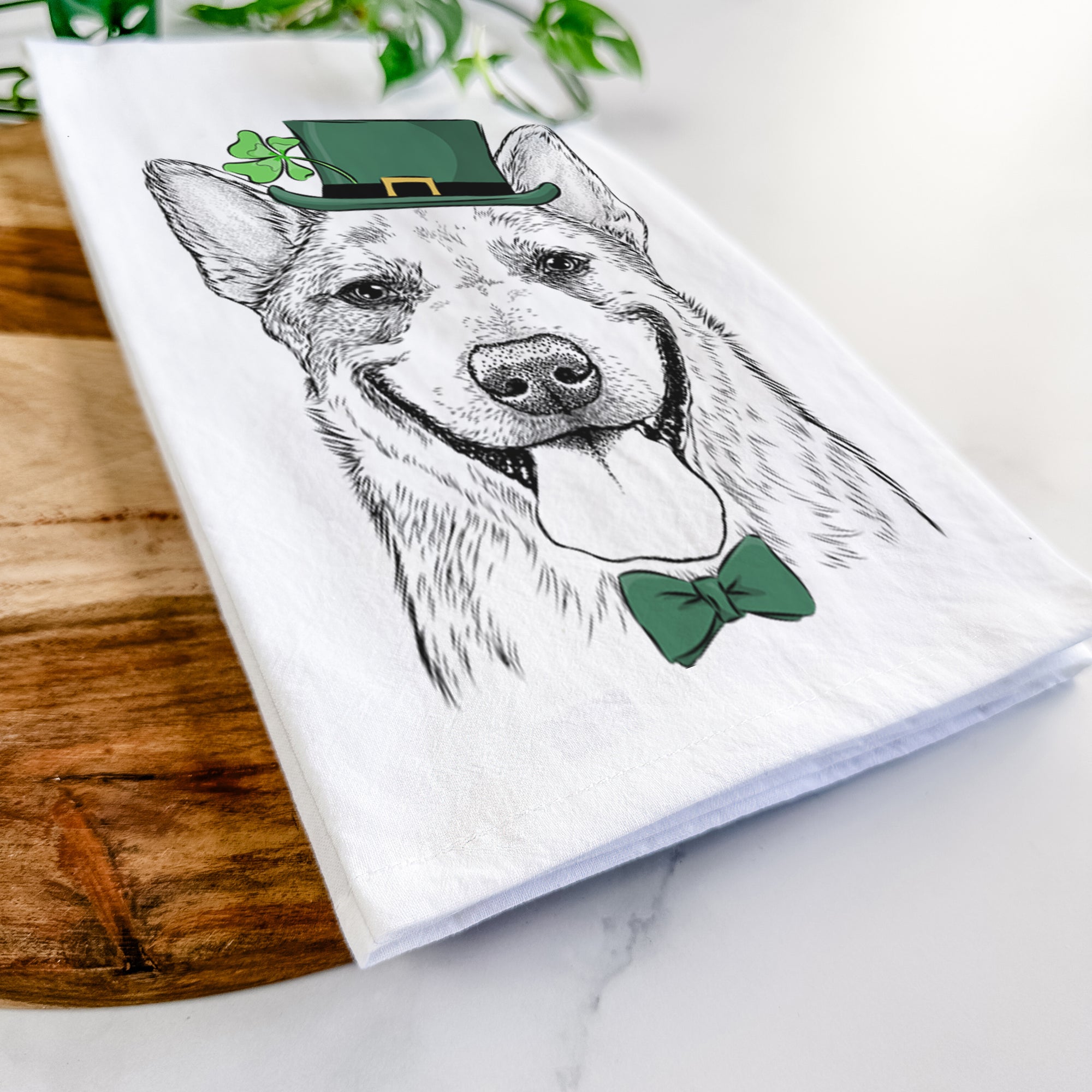 Rio the Australian Cattle Dog Tea Towel