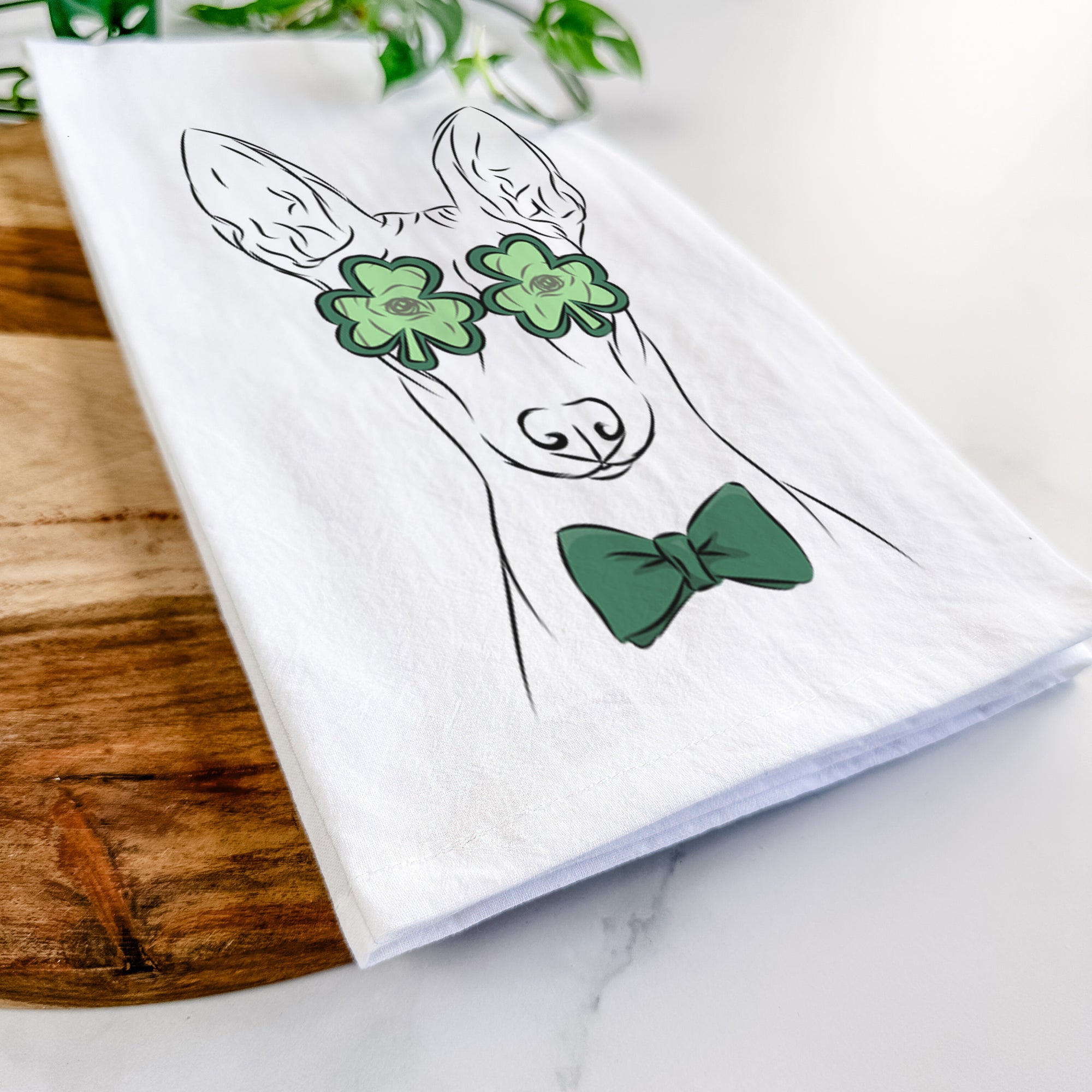 Ruadh the Pharaoh Hound Tea Towel