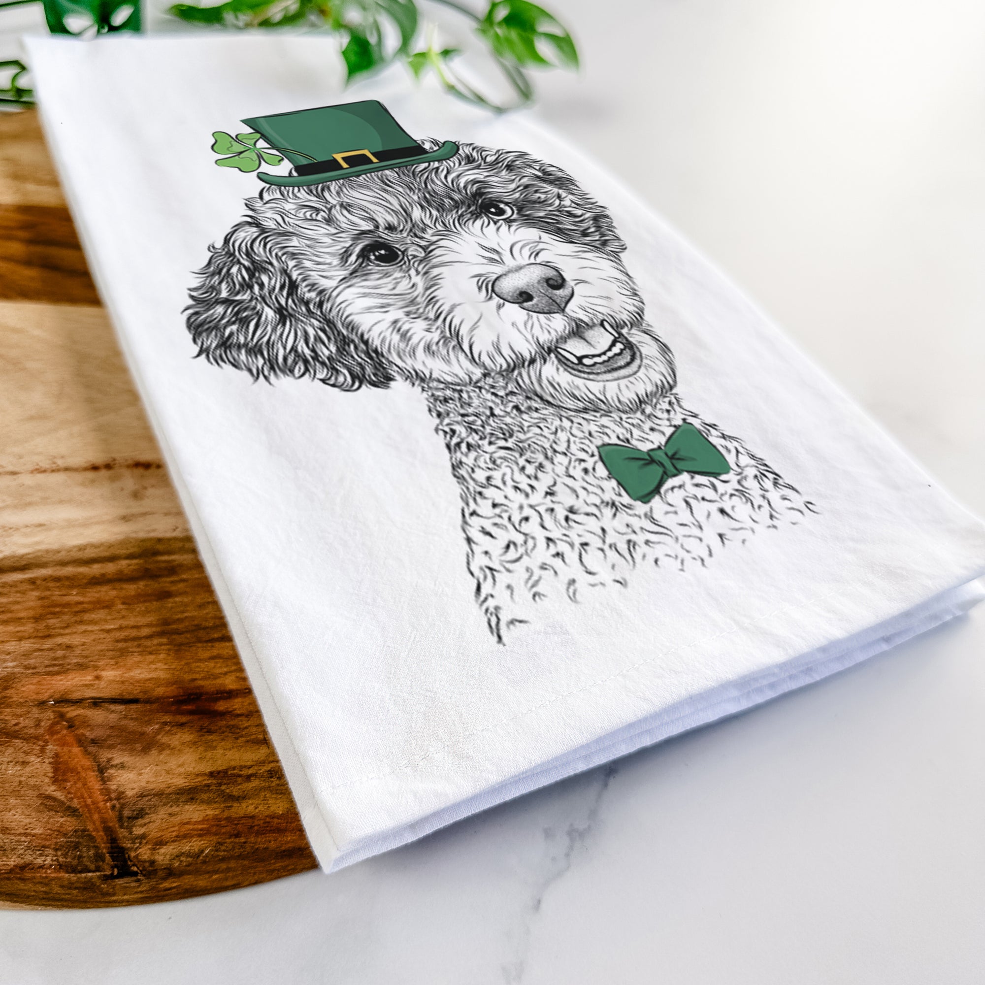 Skipper the Twoodle Tea Towel