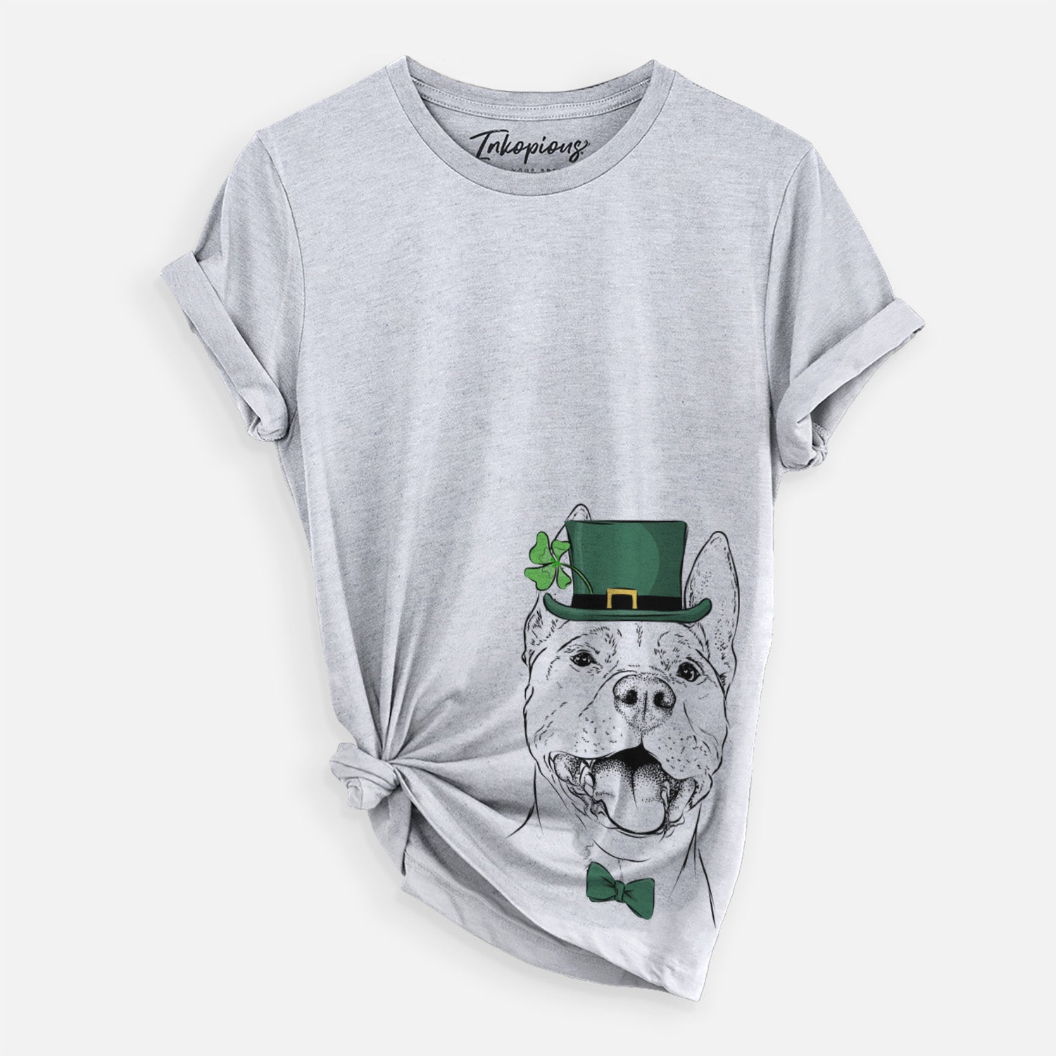 St. Patrick's Wally the Pitbull - Unisex Crewneck