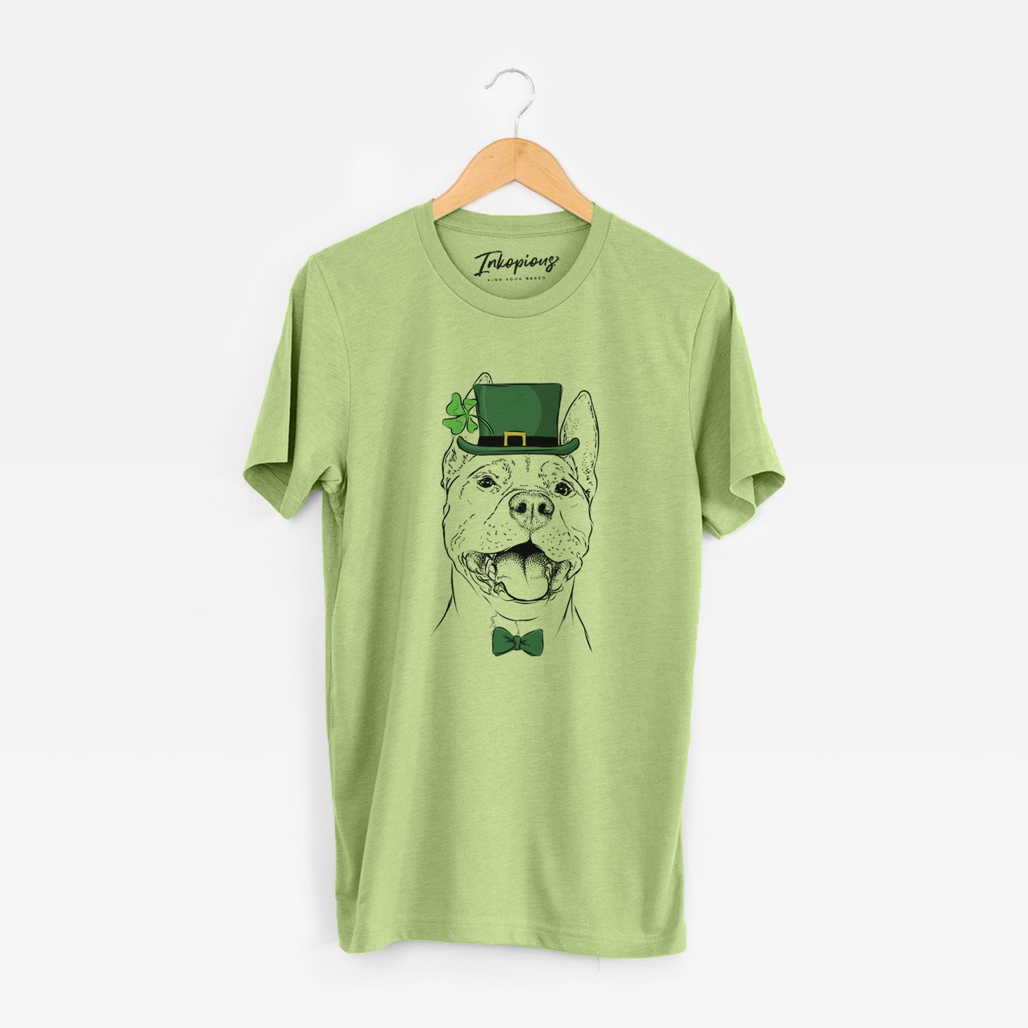 St. Patrick's Wally the Pitbull - Unisex Crewneck