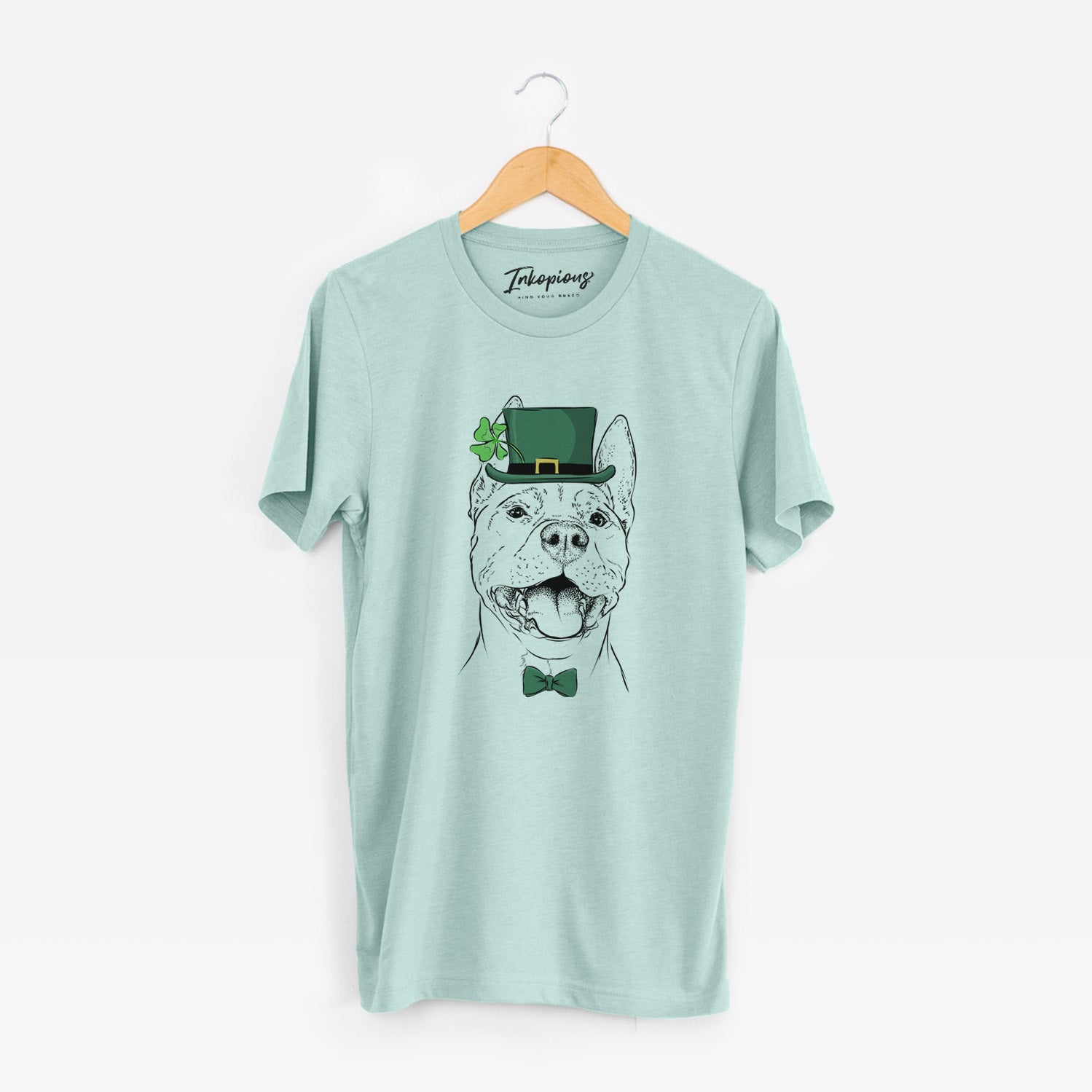 St. Patrick's Wally the Pitbull - Unisex Crewneck