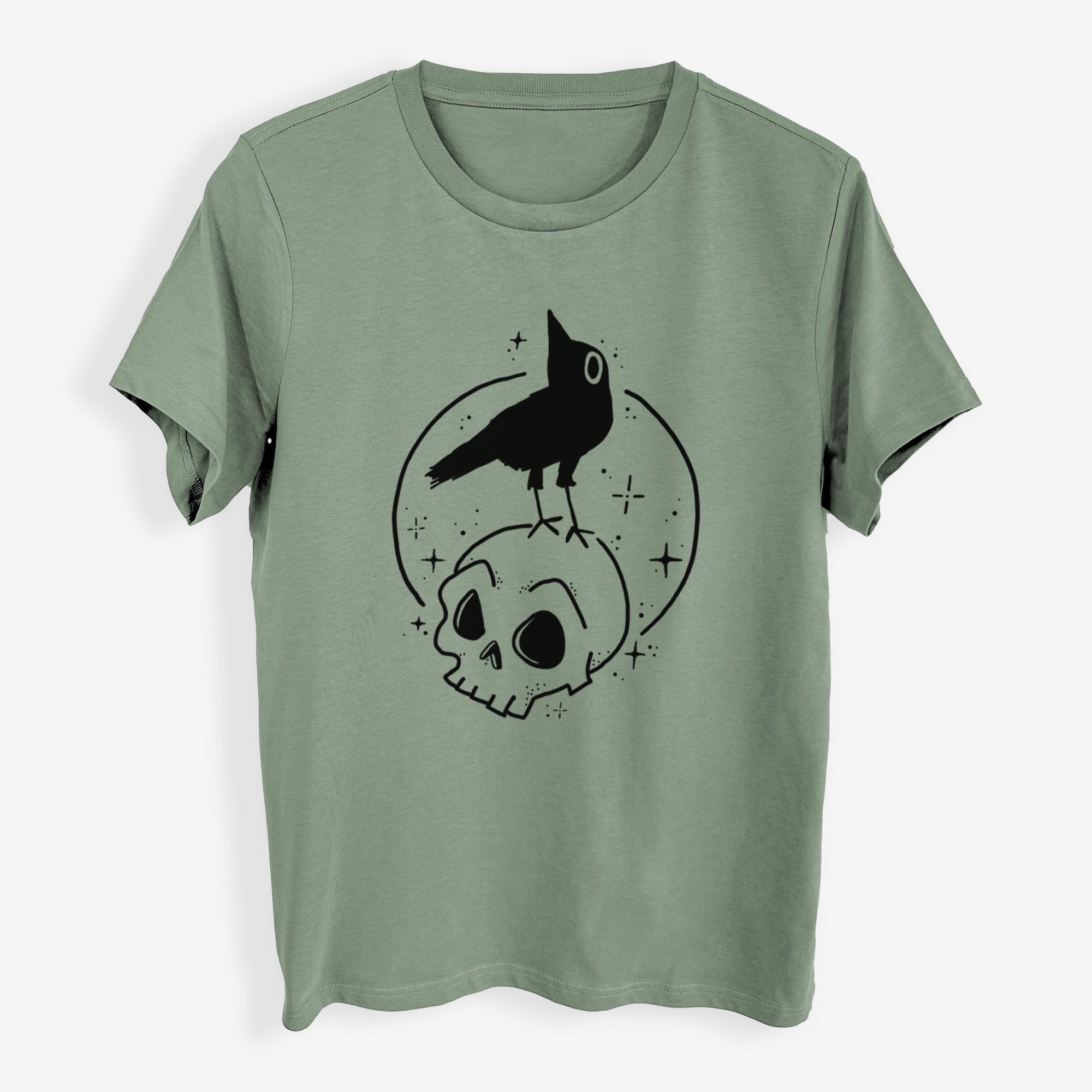 Skull Raven - Womens Everyday Maple Tee