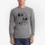 Skull Trio - Men's Heavyweight 100% Cotton Long Sleeve