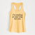 I’m smiling at your dog, not you - Women's Racerback Tanktop