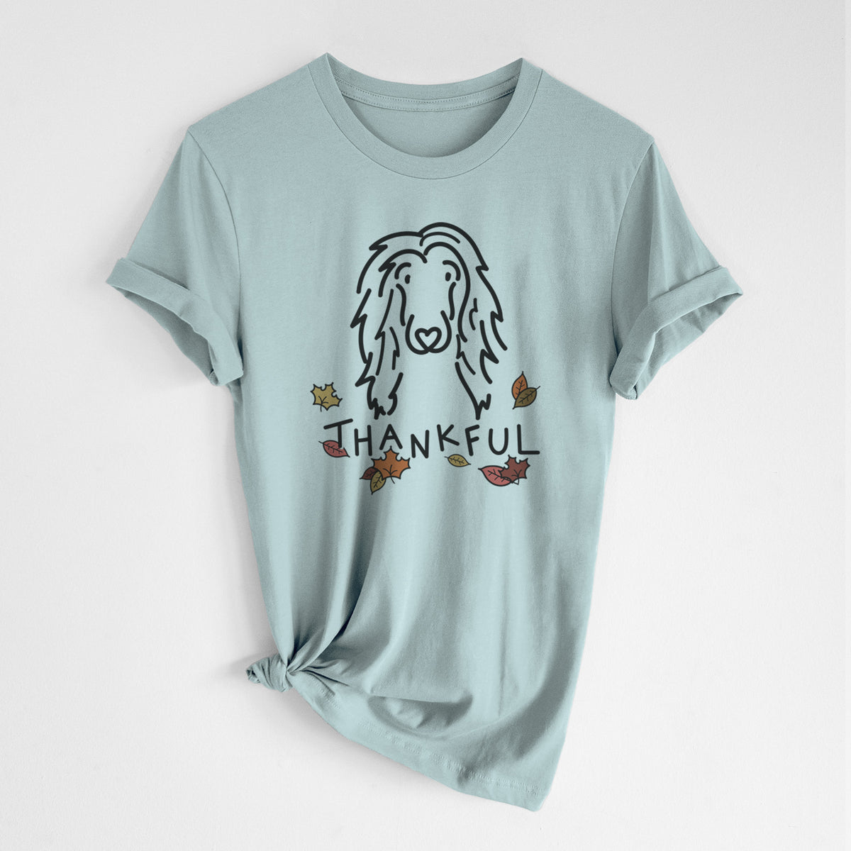 Thankful Afghan Hound - Asher - Unisex Crewneck