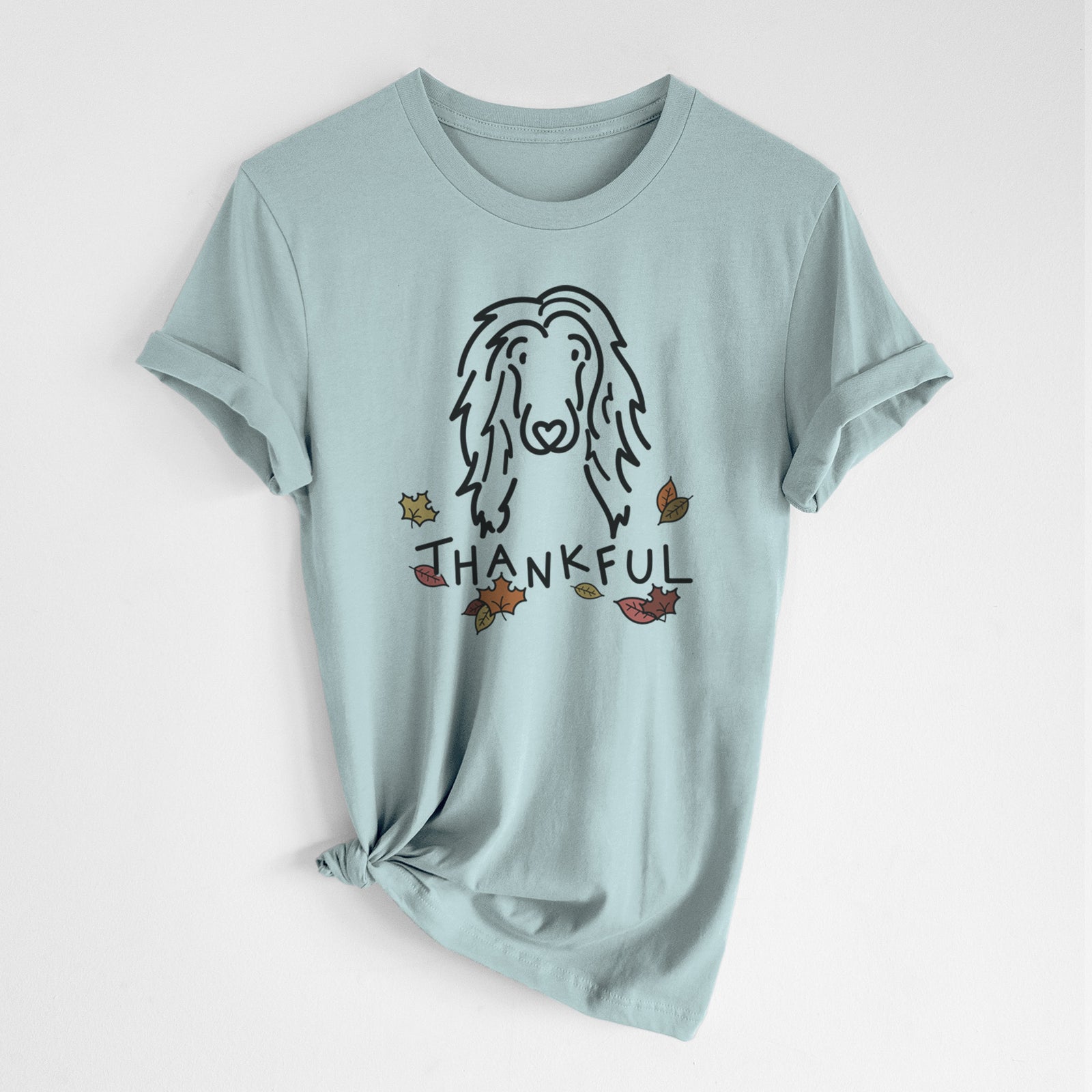 Thankful Afghan Hound - Asher - Unisex Crewneck