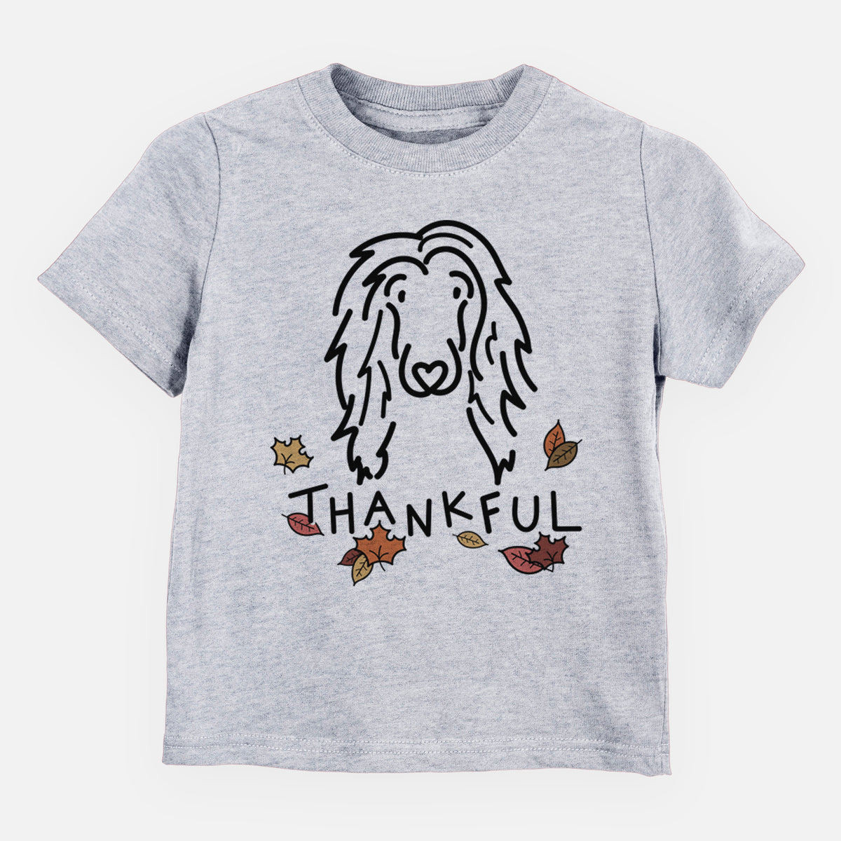 Thankful Afghan Hound - Asher - Kids/Youth/Toddler Shirt