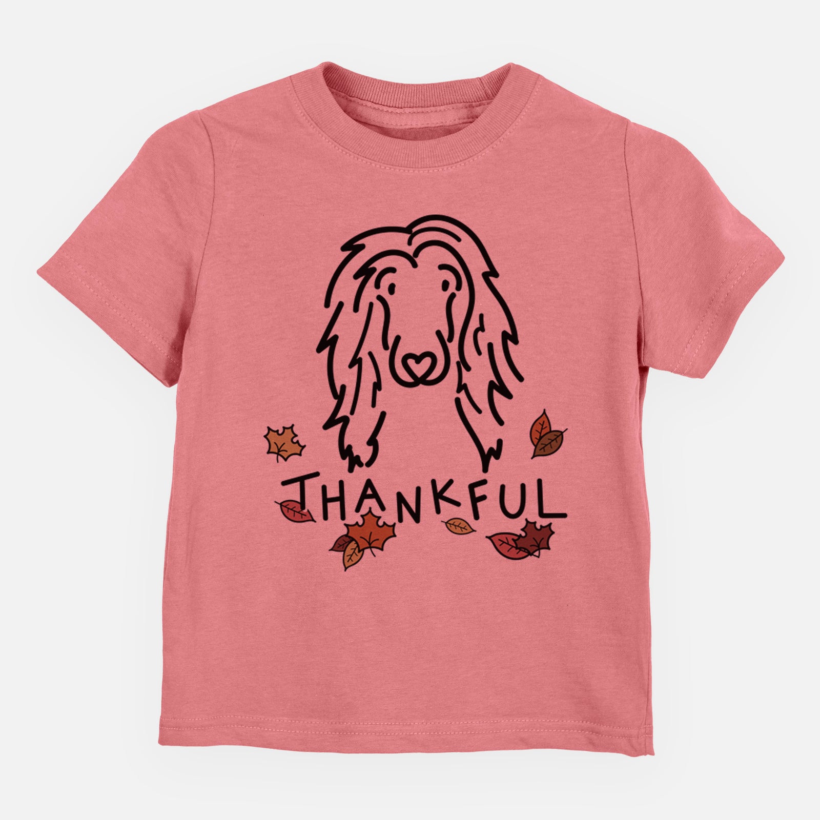 Thankful Afghan Hound - Asher - Kids/Youth/Toddler Shirt
