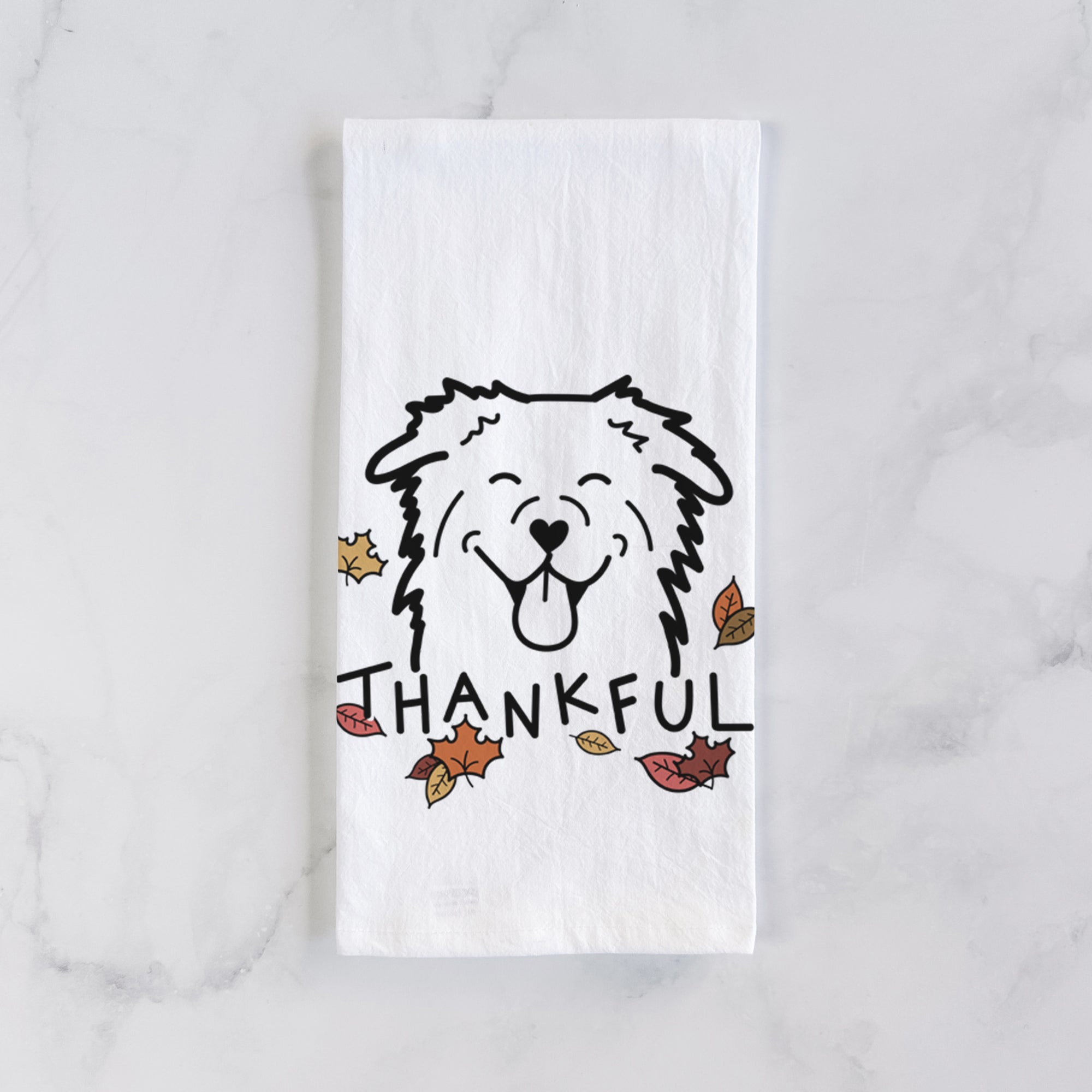 Thankful Australian Shepherd - Tea Towel