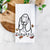 Thankful Basset Hound - Tea Towel