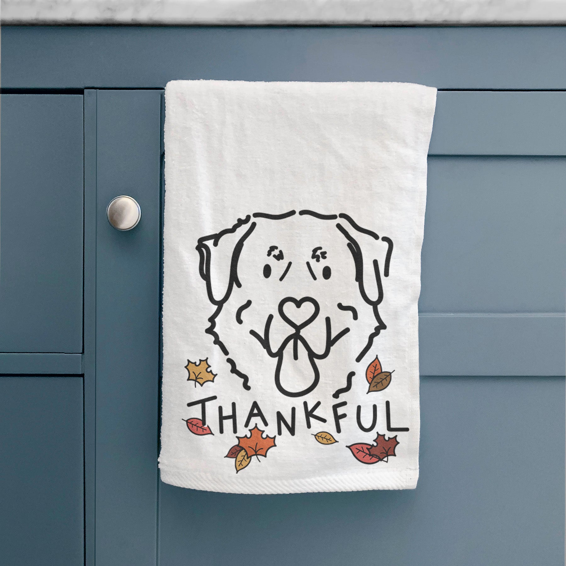 Thankful Anatolian Shepherd - Batu - Decorative Hand Towel