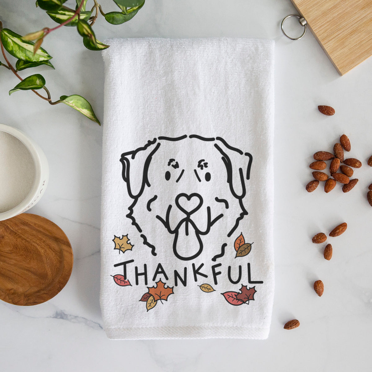 Thankful Anatolian Shepherd - Batu - Decorative Hand Towel