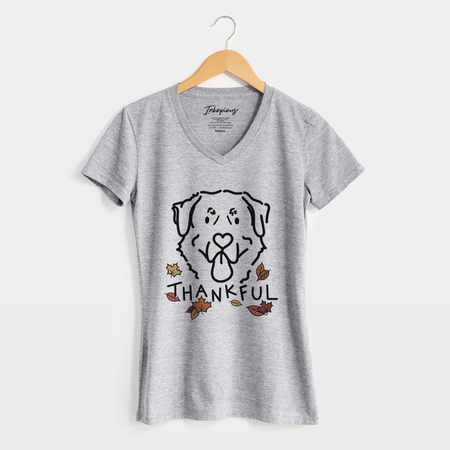 Thankful Anatolian Shepherd - Batu - Women's Perfect V-neck Shirt