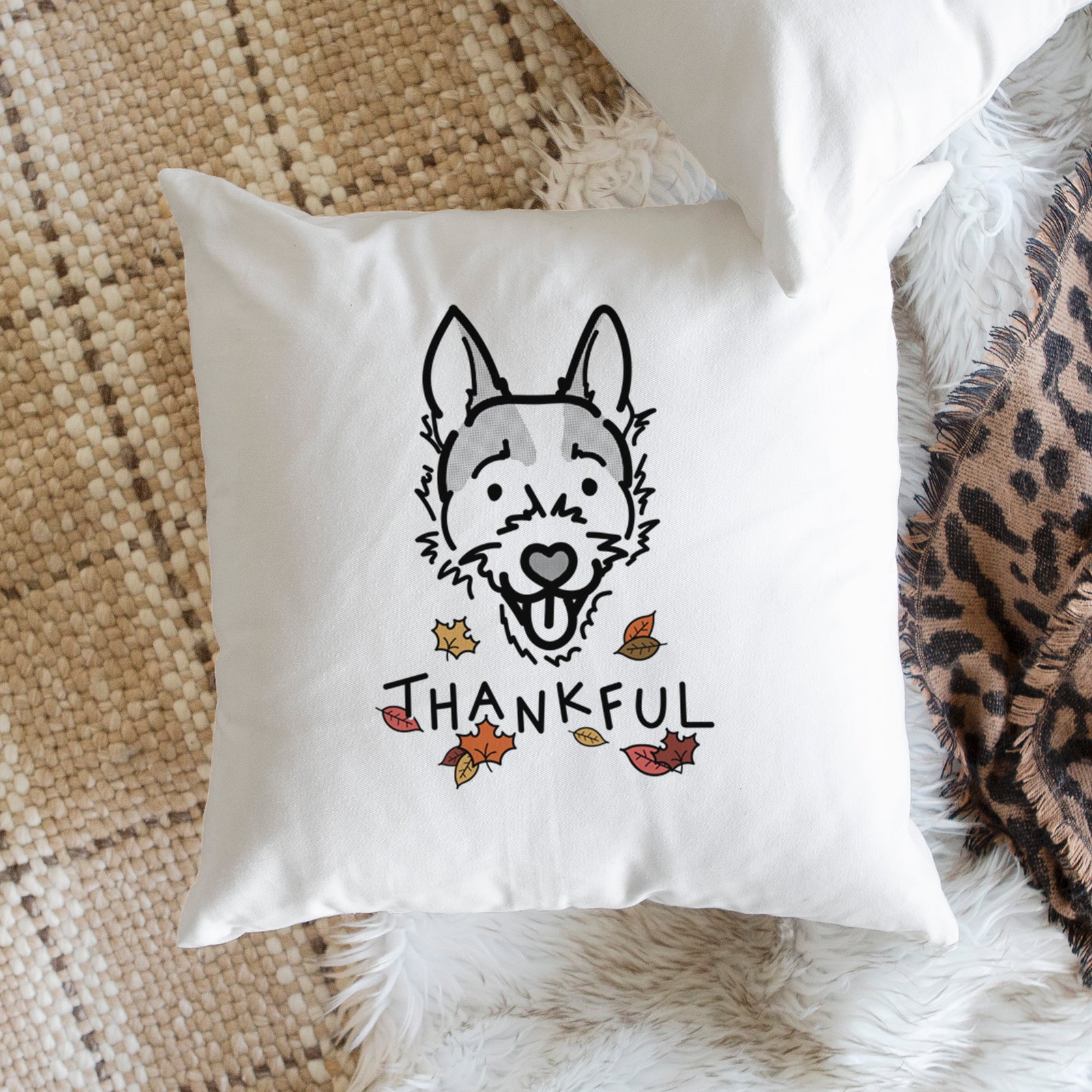 Love Always Jack Russell Terrier - Baxter -  Throw Pillow Cover