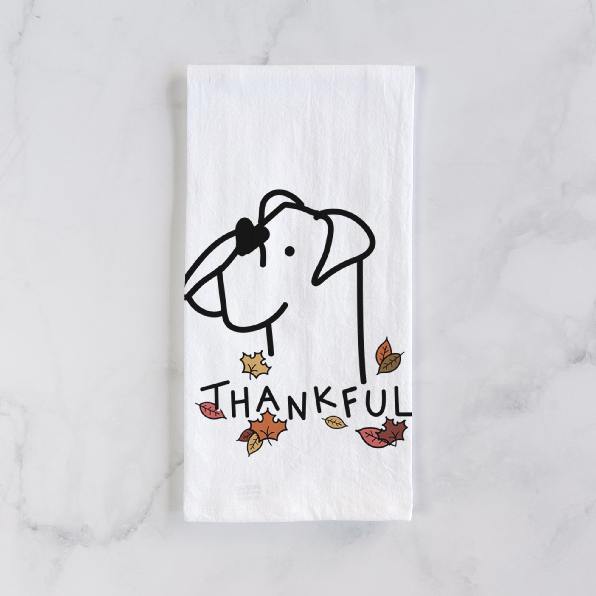 Thankful Boxer - Tea Towel