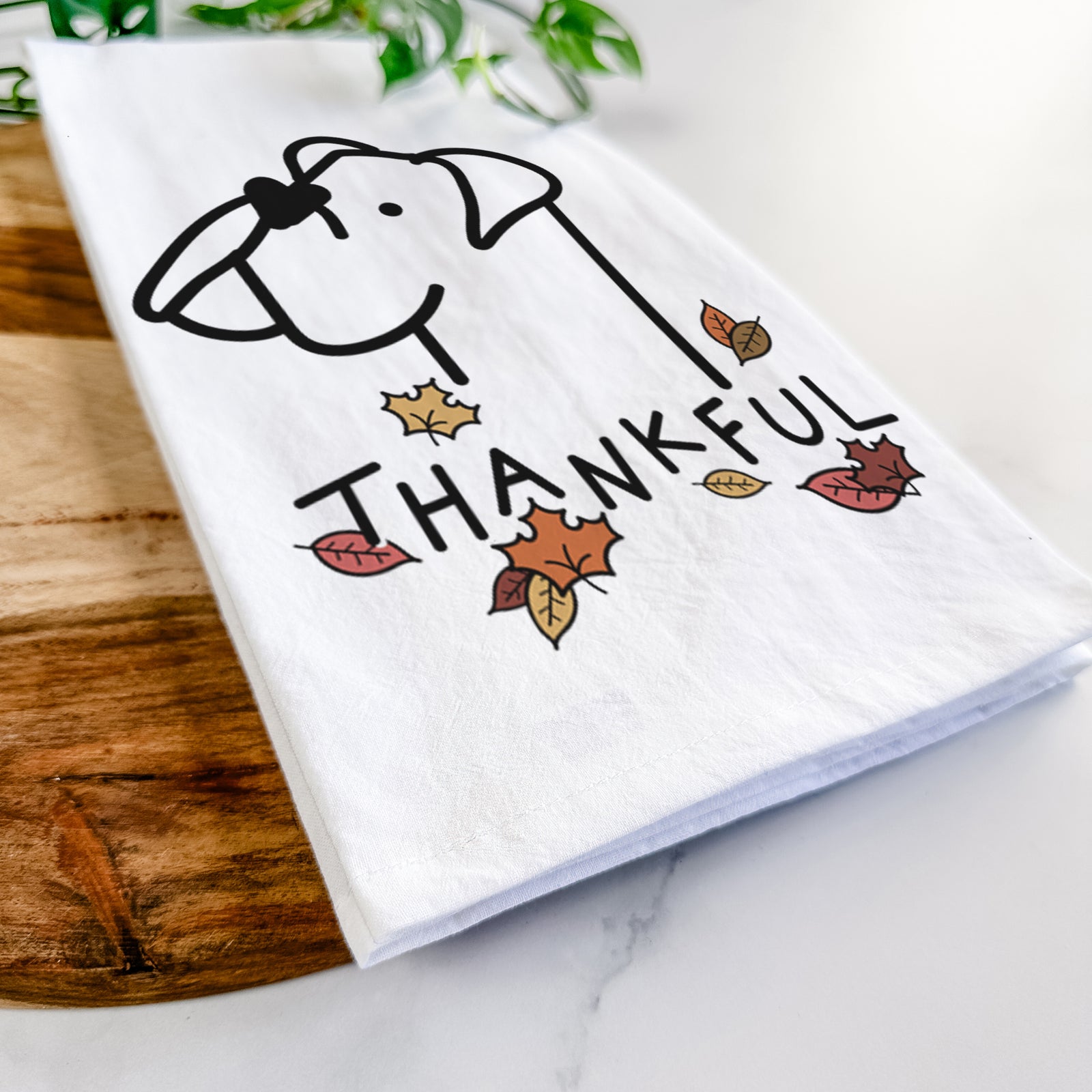 Thankful Boxer - Tea Towel