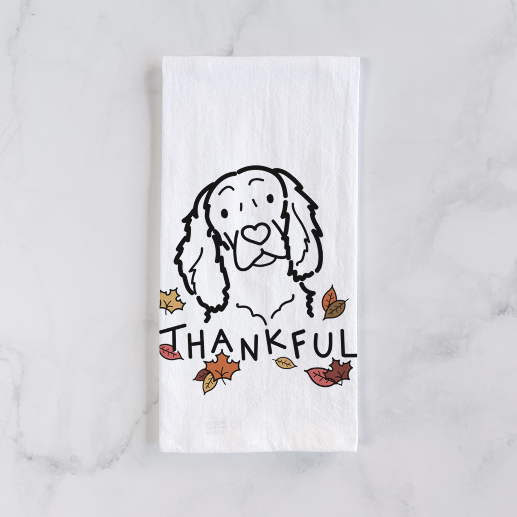 Thankful Boykin Spaniel - Tea Towel