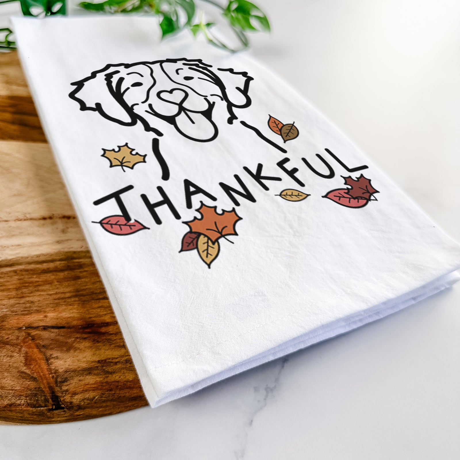 Thankful Brittany - Tea Towel