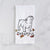 Thankful English Bulldog - Bruno - Tea Towel