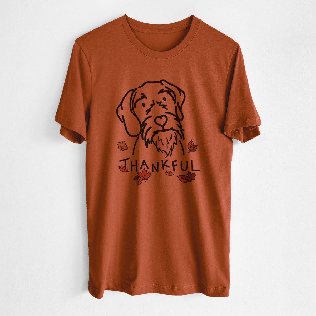 Thankful German Wirehaired Pointer - Buck - Unisex Crewneck