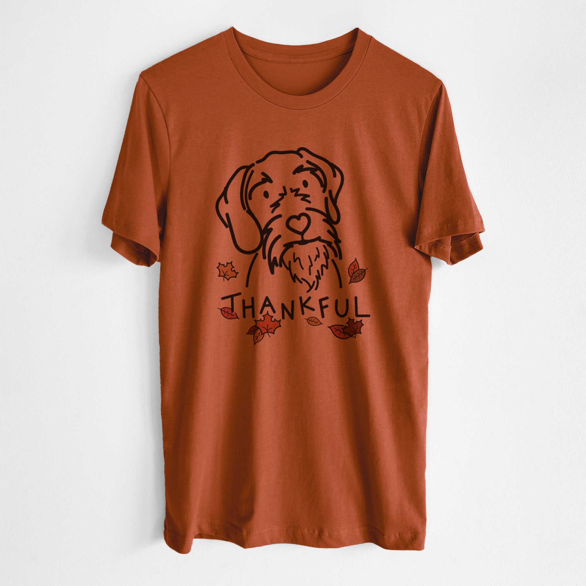 Thankful German Wirehaired Pointer - Buck - Unisex Crewneck