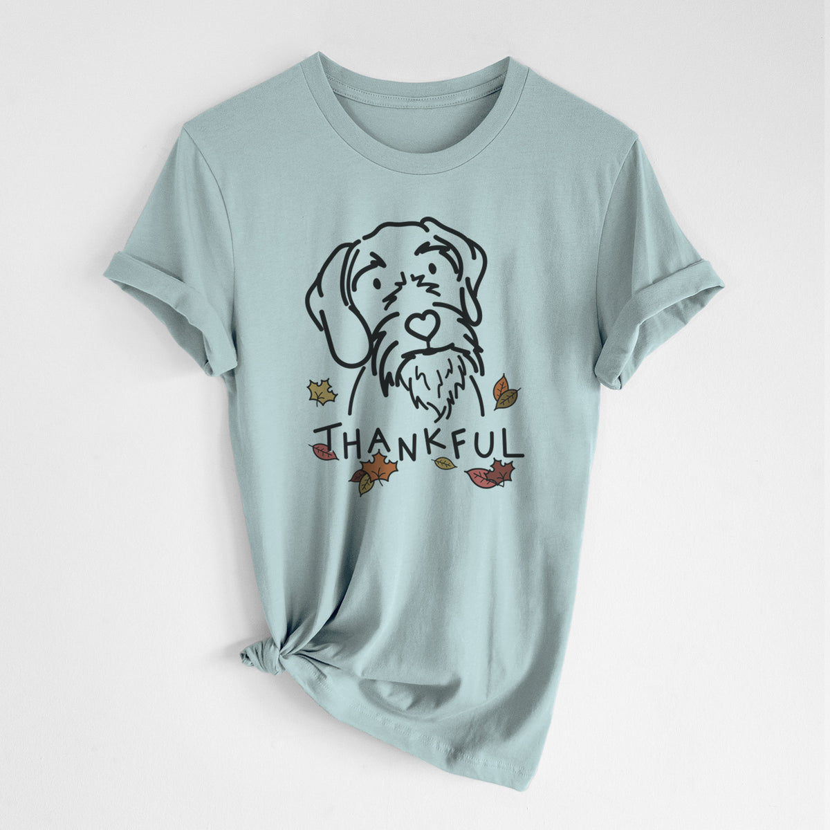 Thankful German Wirehaired Pointer - Buck - Unisex Crewneck