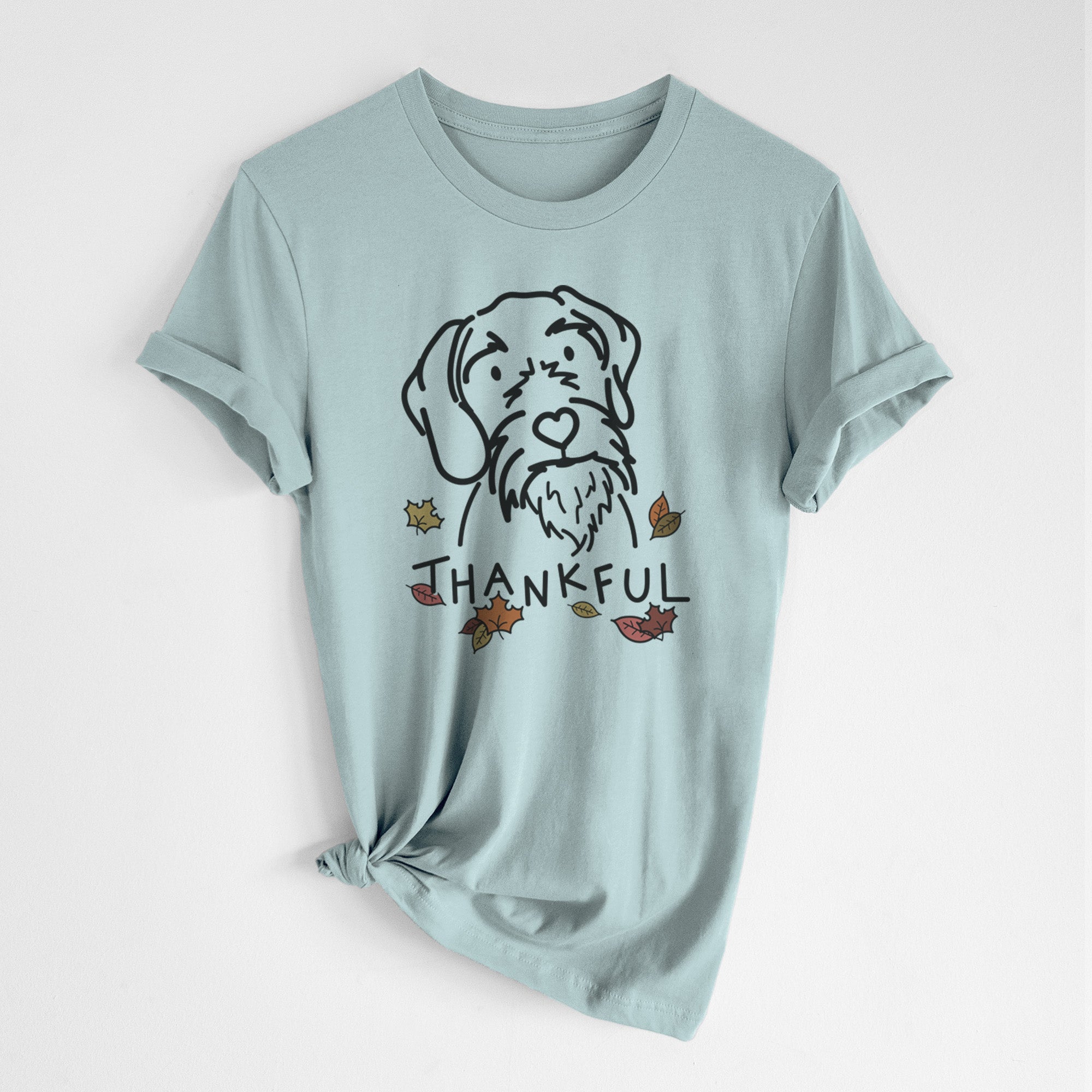 Thankful German Wirehaired Pointer - Buck - Unisex Crewneck