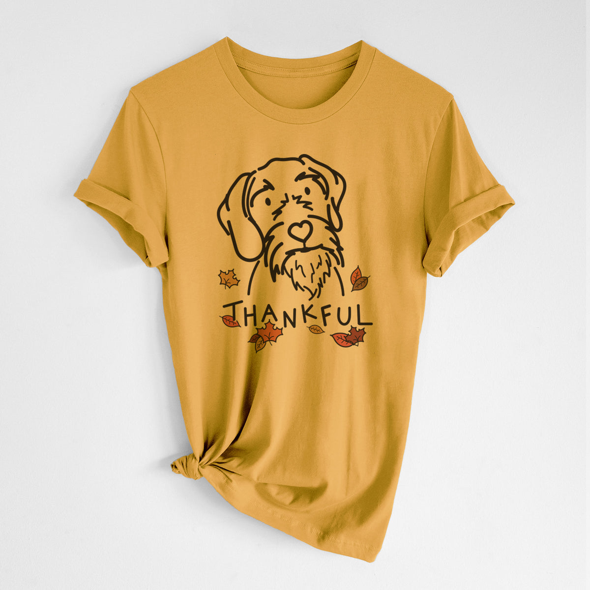 Thankful German Wirehaired Pointer - Buck - Unisex Crewneck