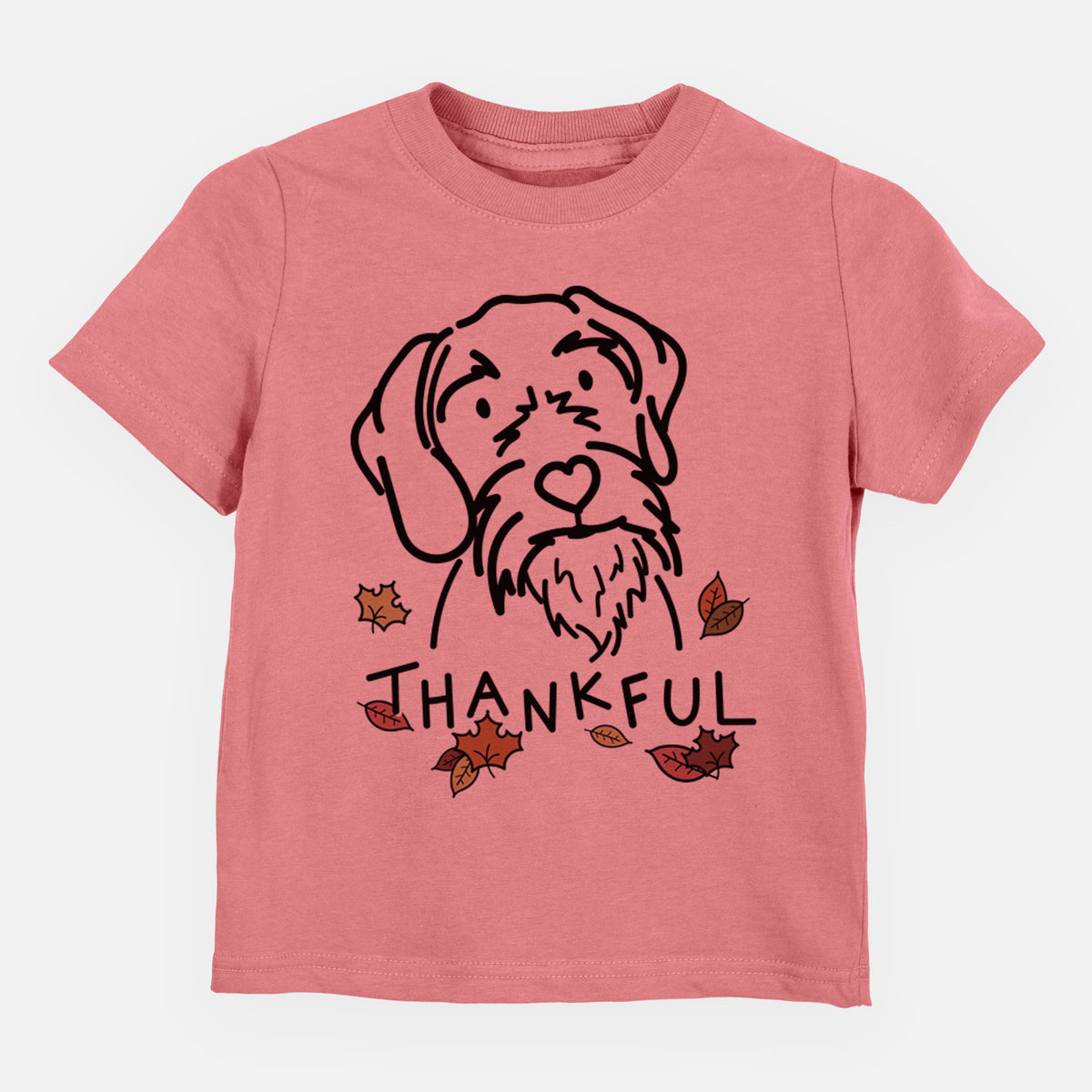 Thankful German Wirehaired Pointer - Buck - Kids/Youth/Toddler Shirt