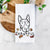 Thankful Bull Terrier - Tea Towel