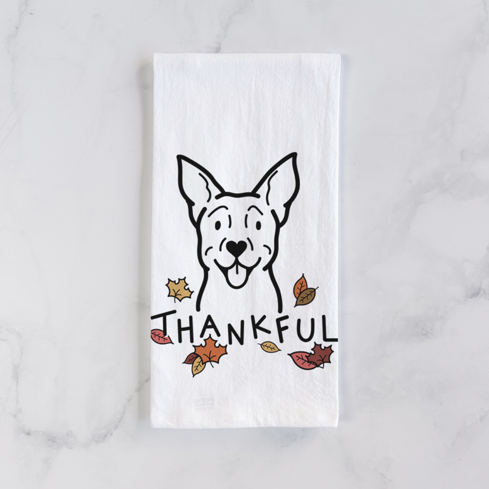 Thankful Carolina Dog - Tea Towel