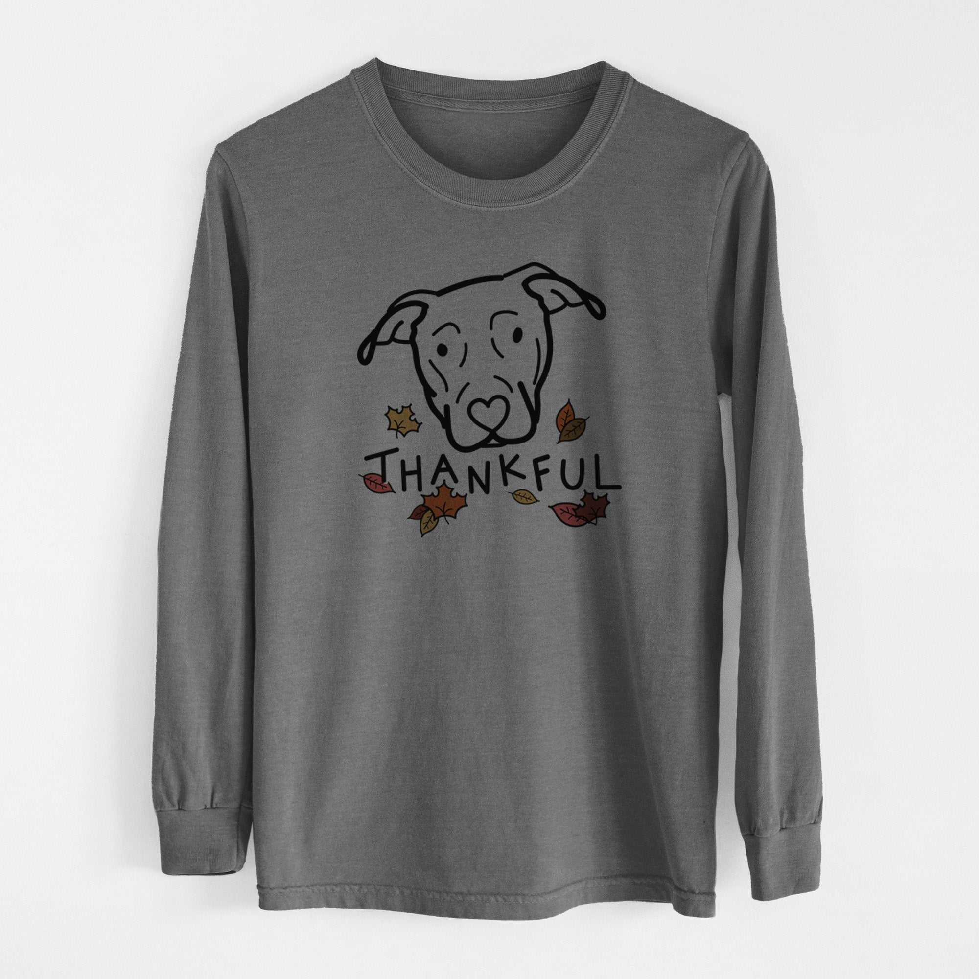 Thankful Catahoula - Men's Heavyweight 100% Cotton Long Sleeve