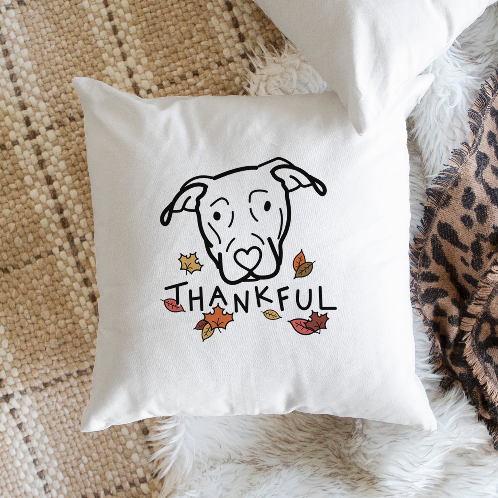 Love Always Catahoula - Throw Pillow Cover