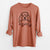 Thankful Cavapoo - Men's Heavyweight 100% Cotton Long Sleeve