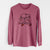 Thankful Cat in a Box - Charlie - Men's Heavyweight 100% Cotton Long Sleeve