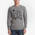 Thankful Dachshund - Men's Heavyweight 100% Cotton Long Sleeve