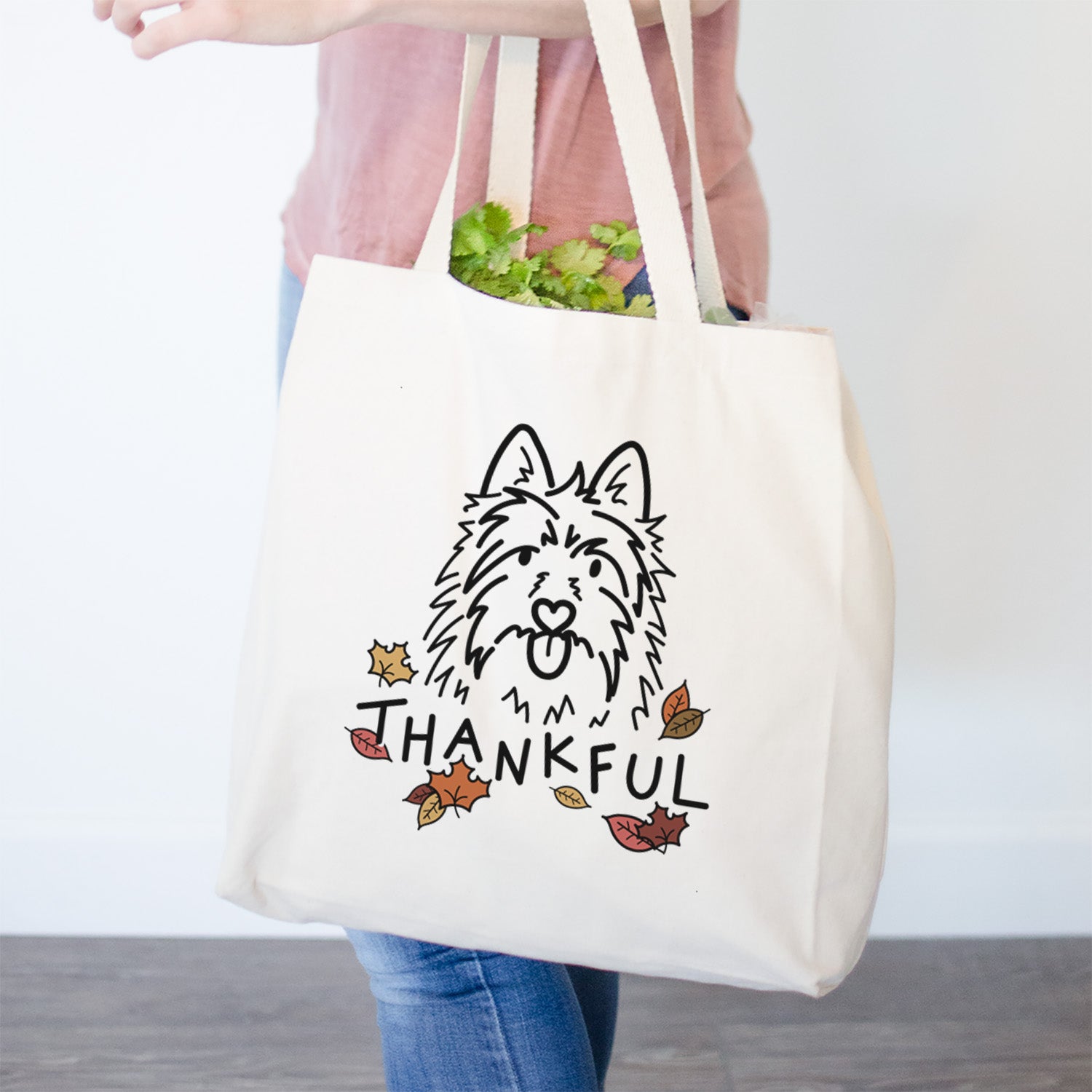 Thankful Australian Terrier - Digger - Tote Bag