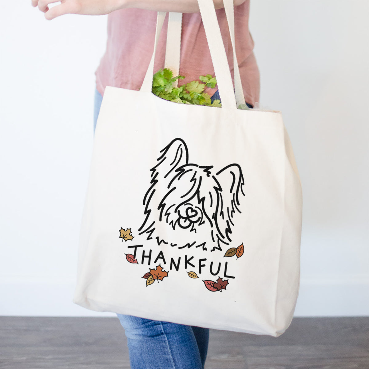 Thankful Skye Terrier - Dougal - Tote Bag