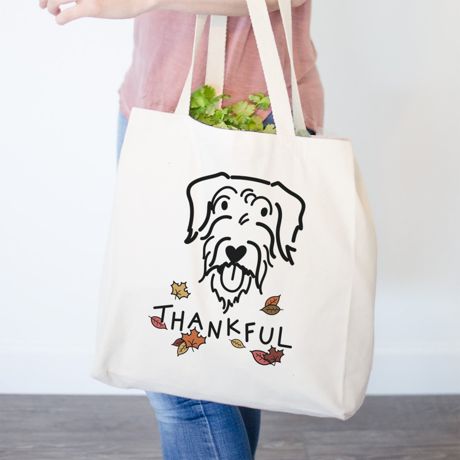 Thankful Doodle - Dug - Tote Bag