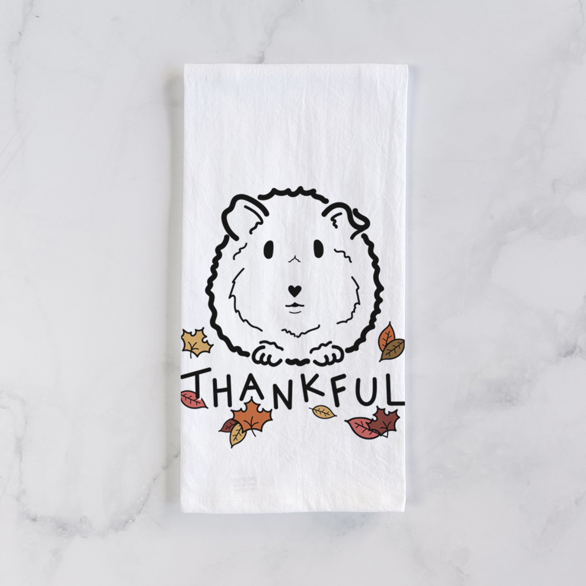 Thankful Guinea Pig - Duke - Tea Towel