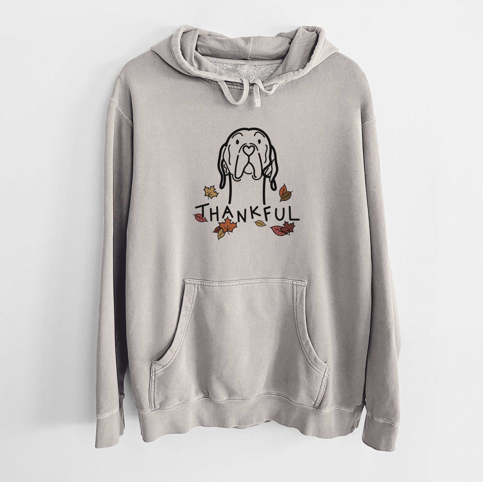 Thankful English Pointer - Unisex Pigment Dyed Hoodie