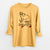 Thankful Ferret - Fern - Men's Heavyweight 100% Cotton Long Sleeve