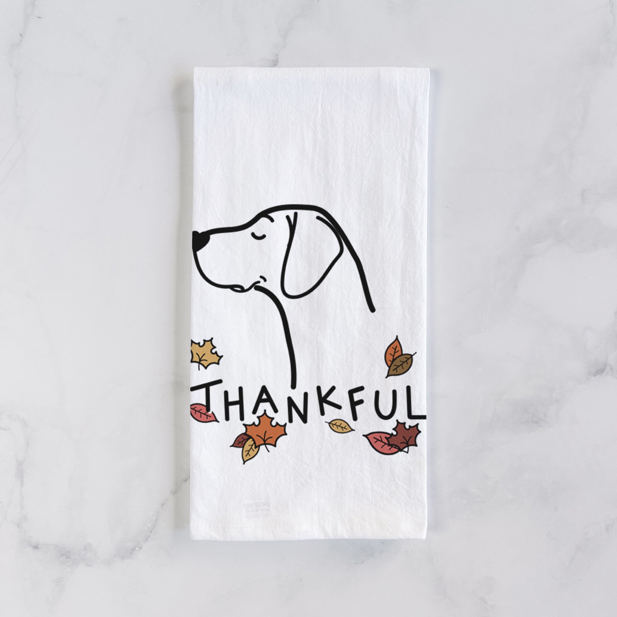 Thankful German Shorthaired Pointer - Tea Towel