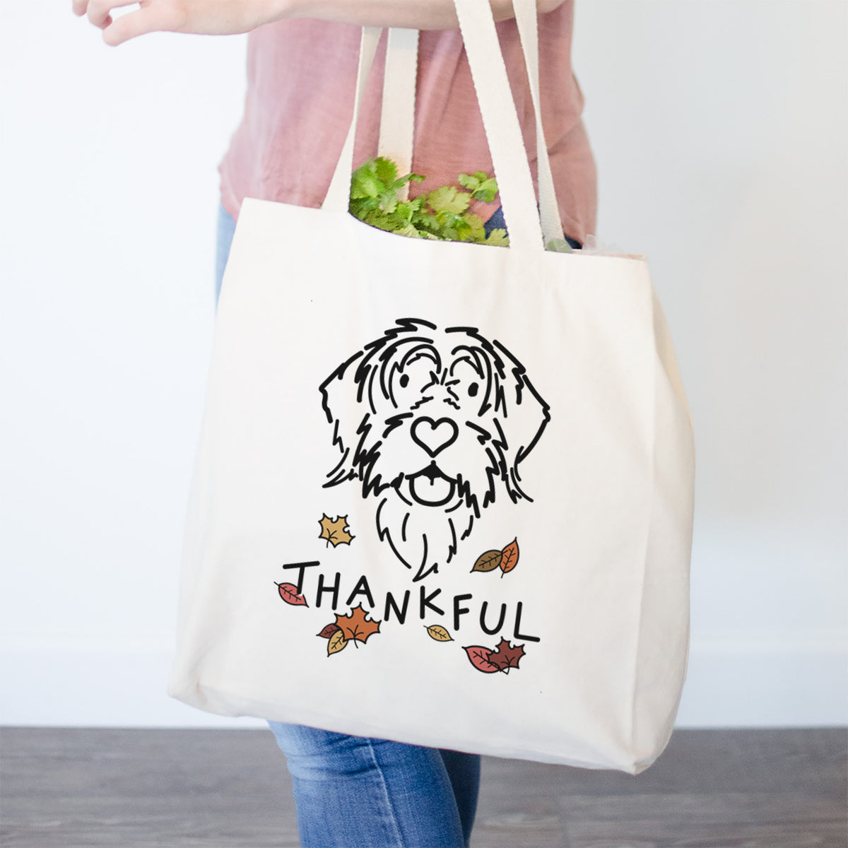 Thankful Wirehaird Pointing Griffon - Gary - Tote Bag