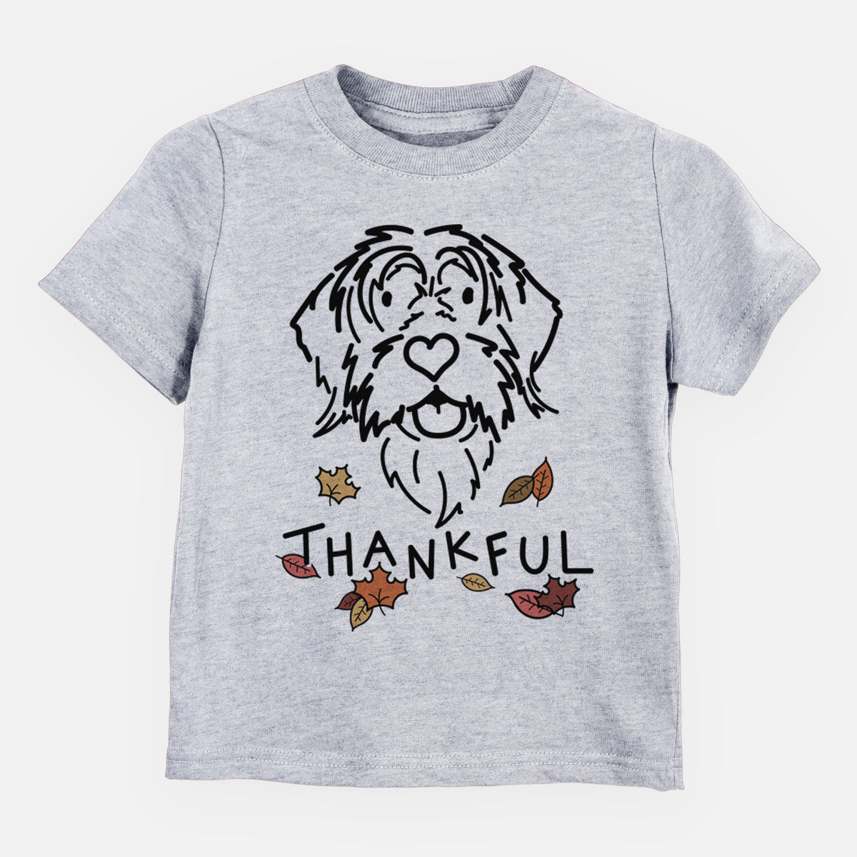 Thankful Wirehaird Pointing Griffon - Gary - Kids/Youth/Toddler Shirt